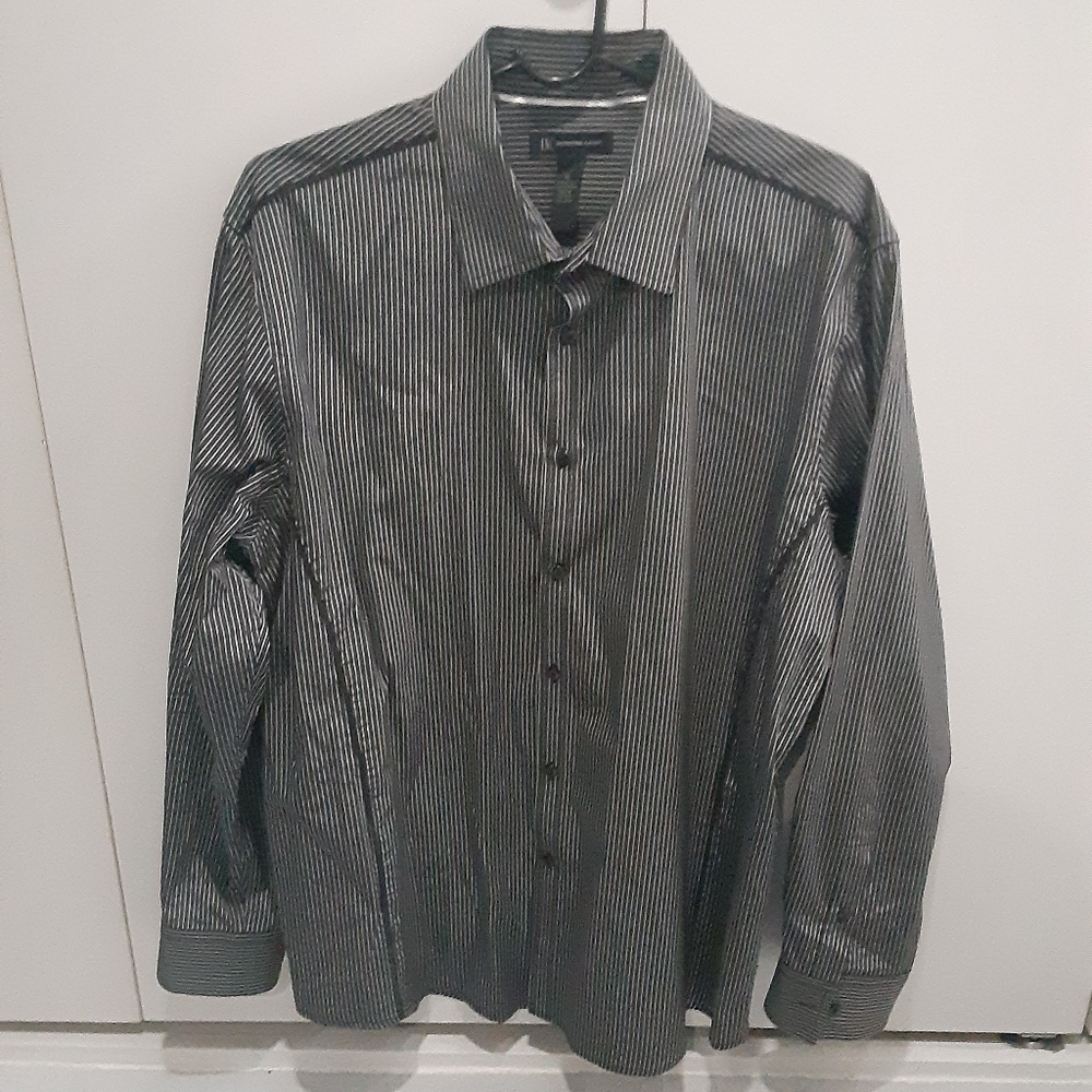 Black and White Long Sleeve Shirt